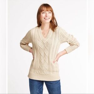 LL Bean Signature 100% Cotton Sweater